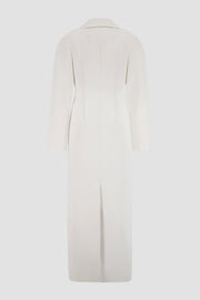 Bonded Crepe Hourglass Coat