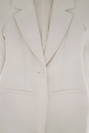 Bonded Crepe Hourglass Coat