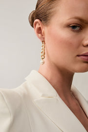 Rhodes Earrings Gold
