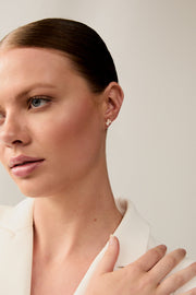 Wilke Pearl Studs Silver