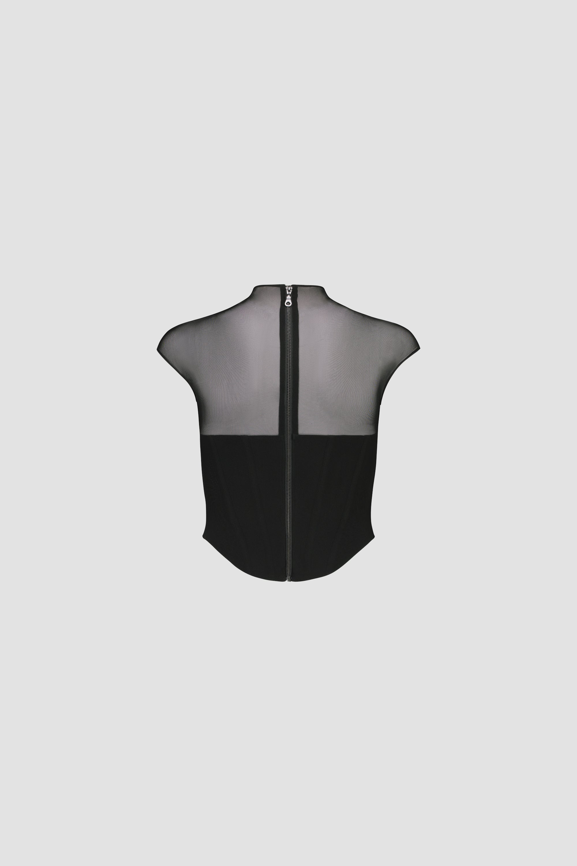 HYKE 23年製 C/C KNIT THERMAL BUSTIER TOP High Neck Corset Top – KYHA Studios US