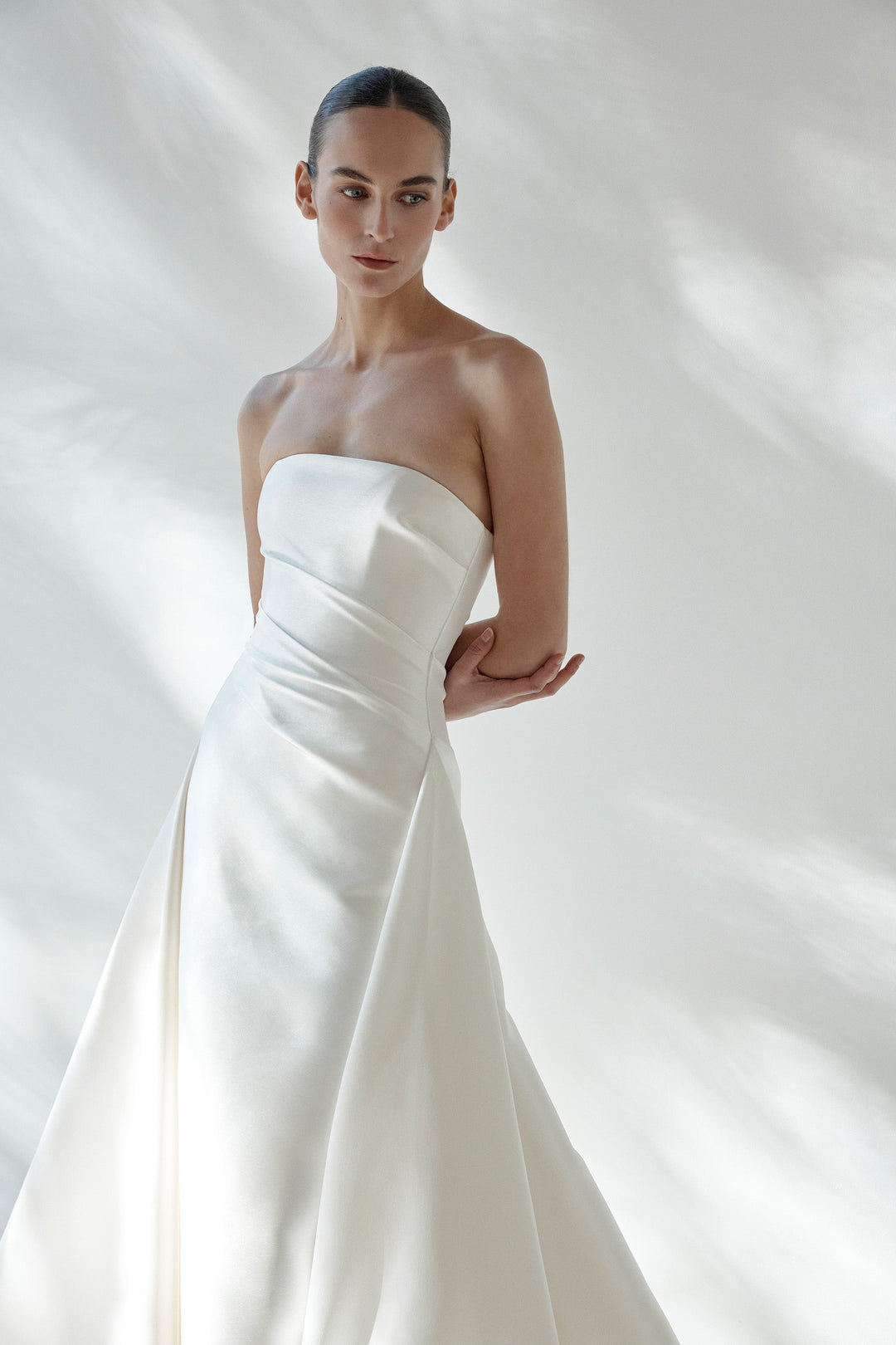 Tear Drop Veil - Bright Ivory – KYHA-US display picture 1