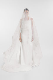 Balmat Floral Sheath Veil