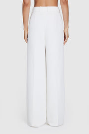Pleated Crepe Trouser