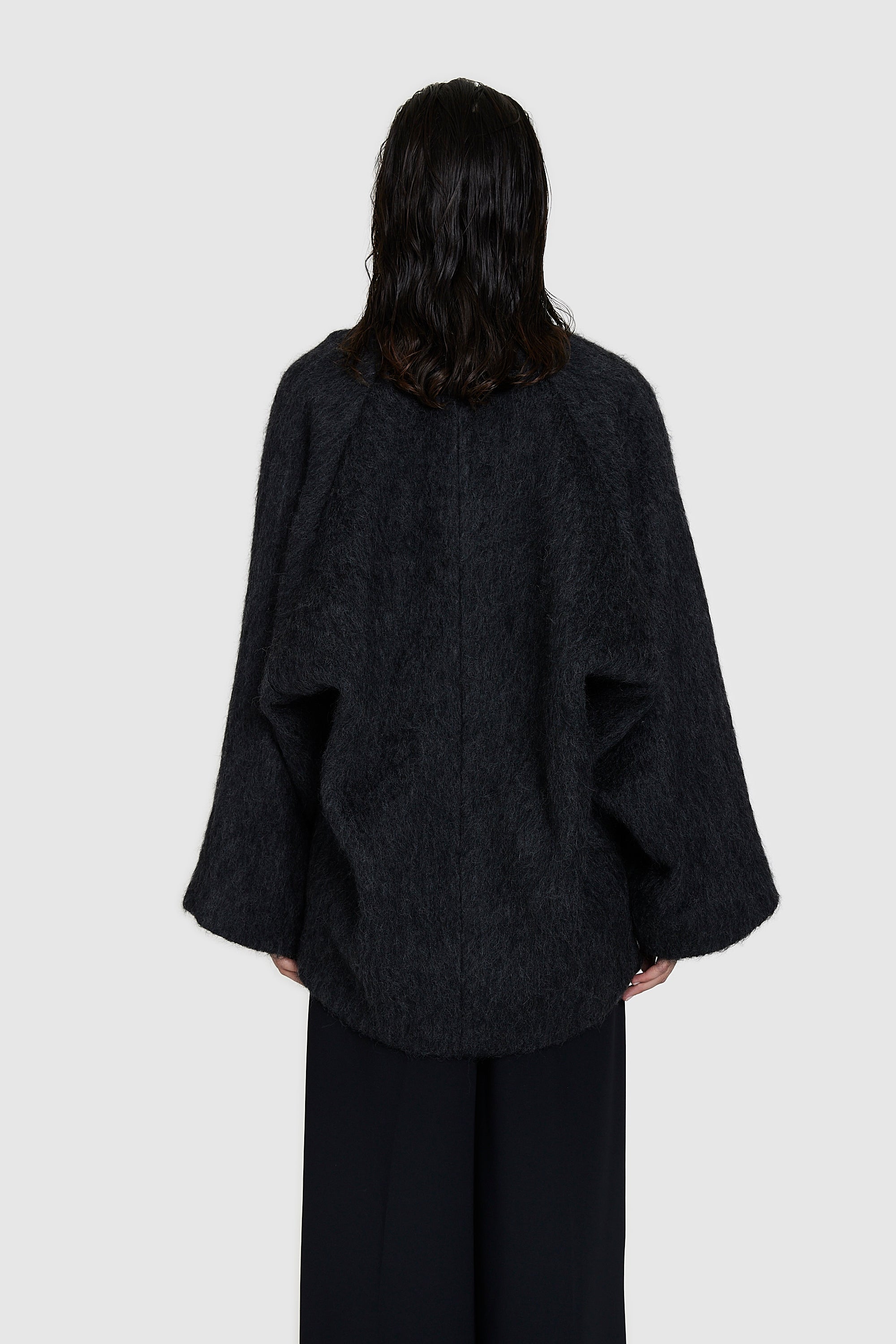 Mohair Cocoon Coat – KYHA Studios US