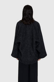 Mohair Cocoon Coat