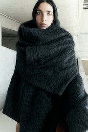 Mohair Cocoon Coat
