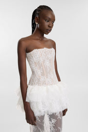 Emerald Frill Mini