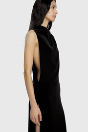 High Neck Maxi Dress