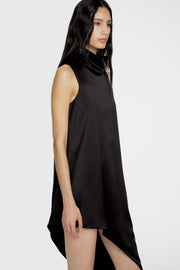 Asymmetrical Silk Top