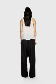 Fringed Beaded Silk Singlet