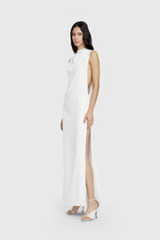 High Neck Maxi Dress