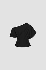 Slouch Off Shoulder Wool Top
