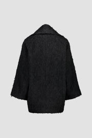 Mohair Cocoon Coat