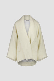 Mohair Cocoon Coat