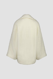 Mohair Cocoon Coat