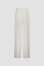 Pleated Crepe Trouser